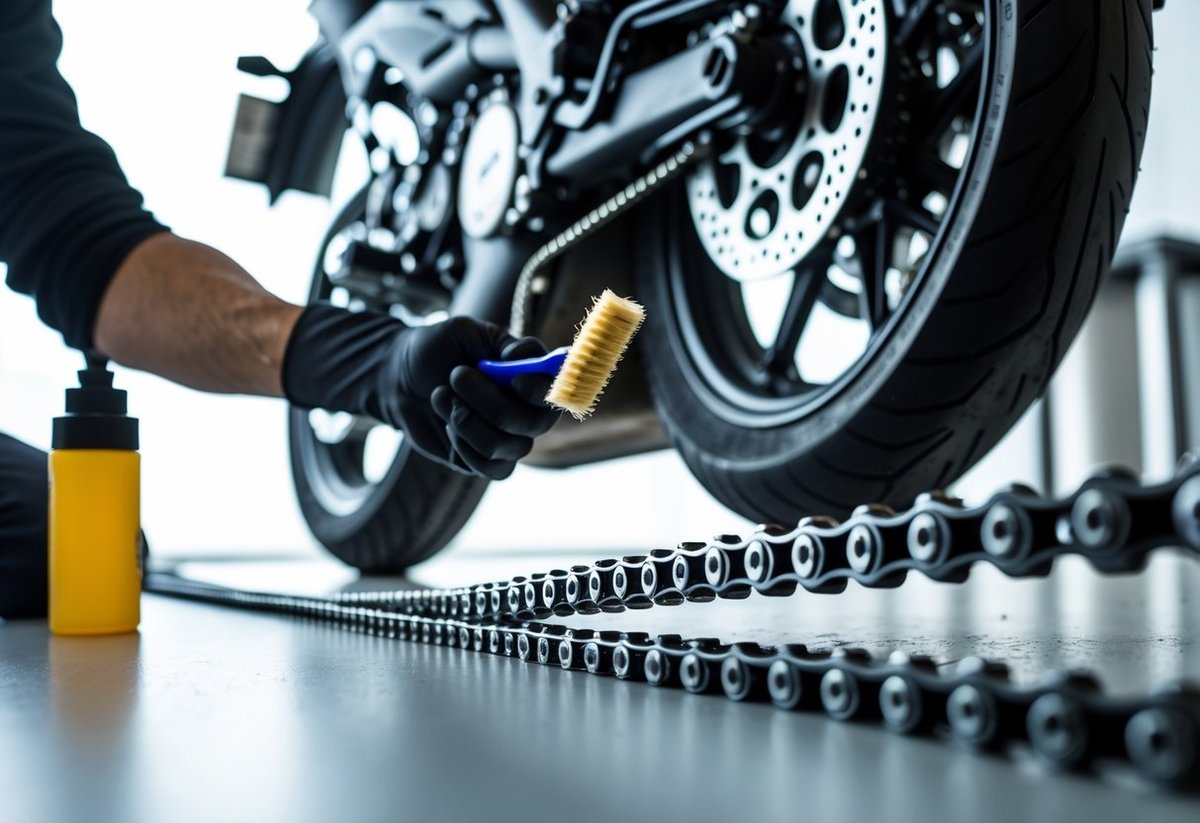 Motorcycle Chain Maintenance: The Complete DIY Guide to Cleaning, Lubing, and Replacement